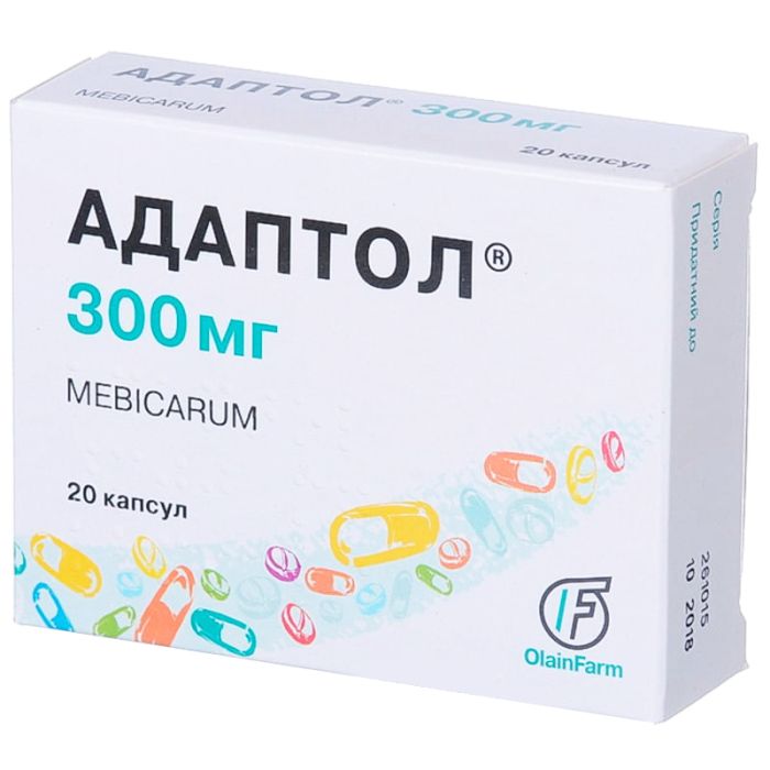 Адаптол 300мг №20#Э