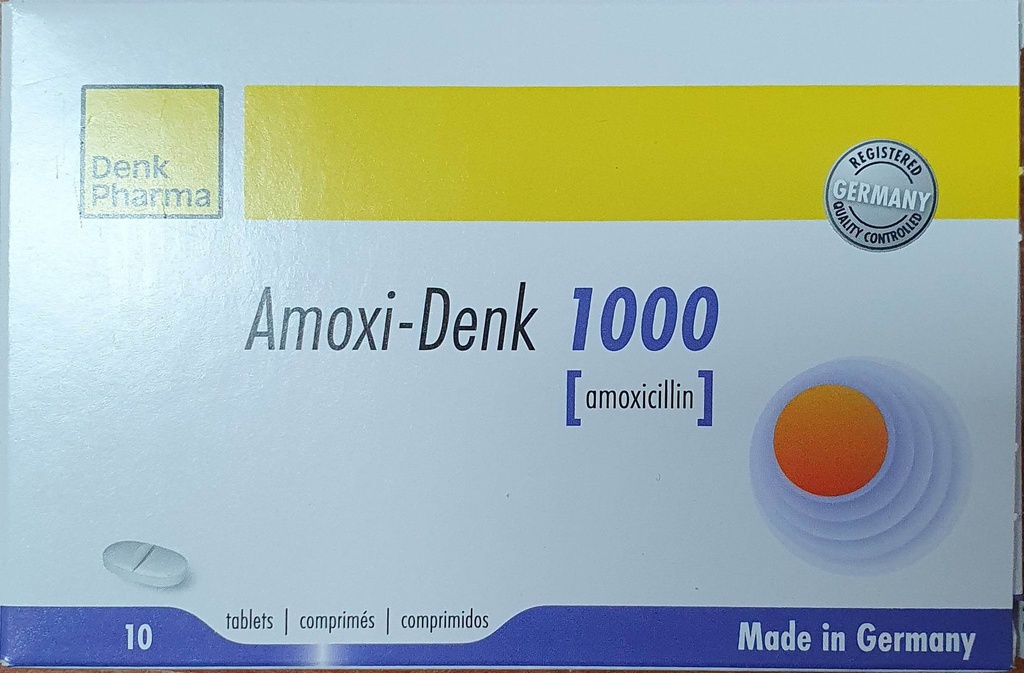 Амокси-денк 1000мг №10#