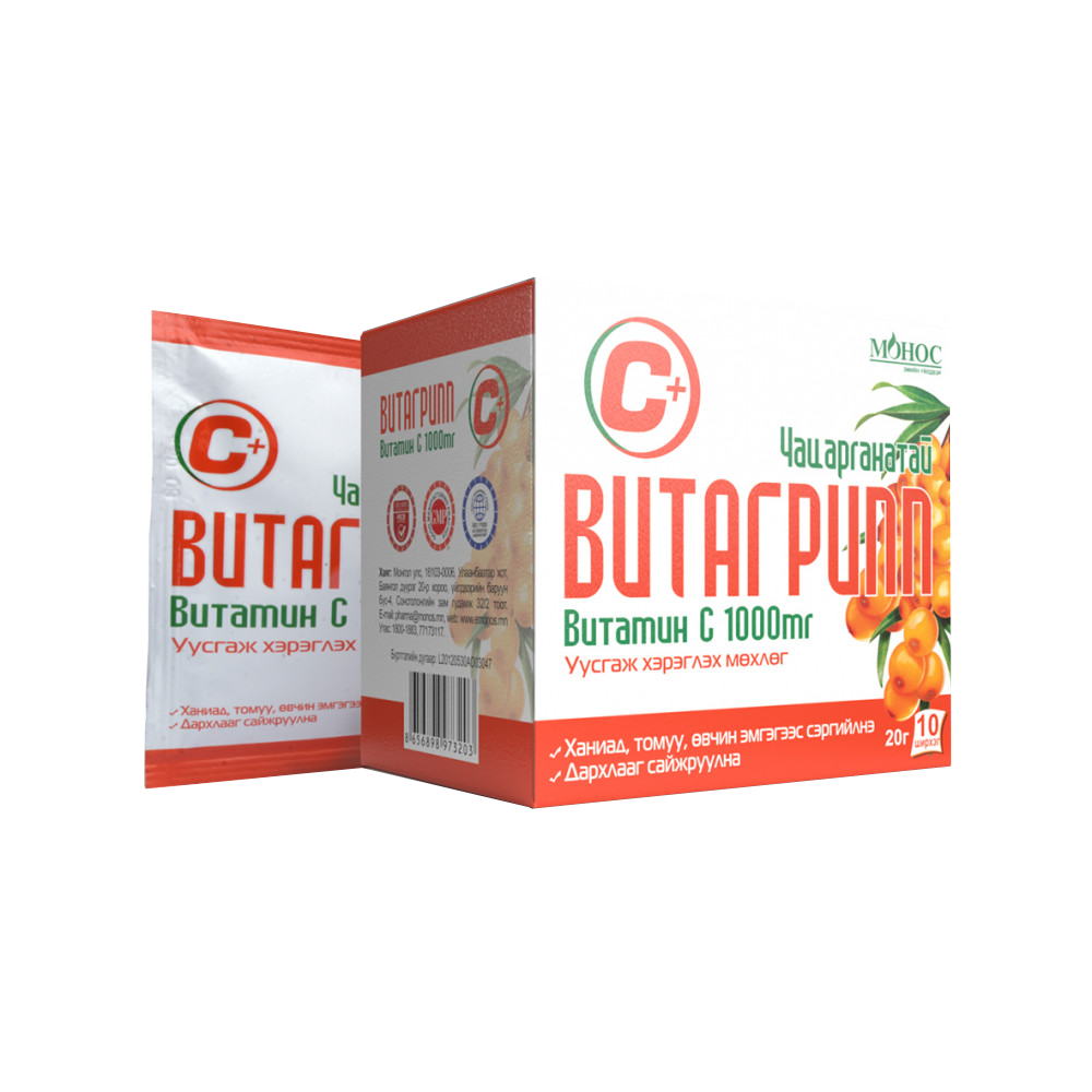 Витагрипп чацарганатай 1000С №10**