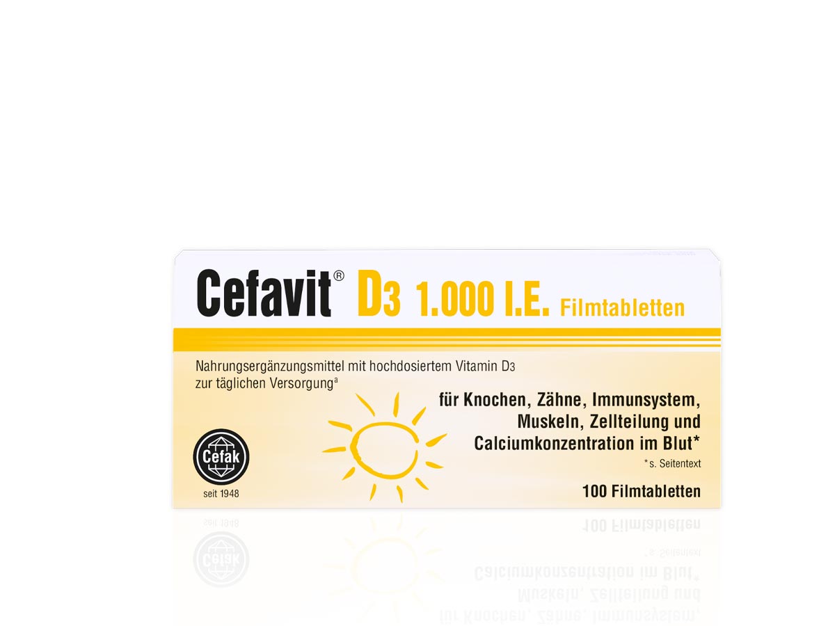 Витамин Д3 1000 IU №60 / Цефавит/