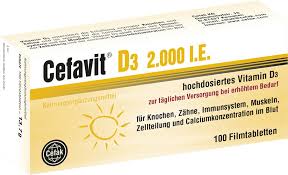 ВИТАМИН Д3 2000 IU №60 / Цефавит /