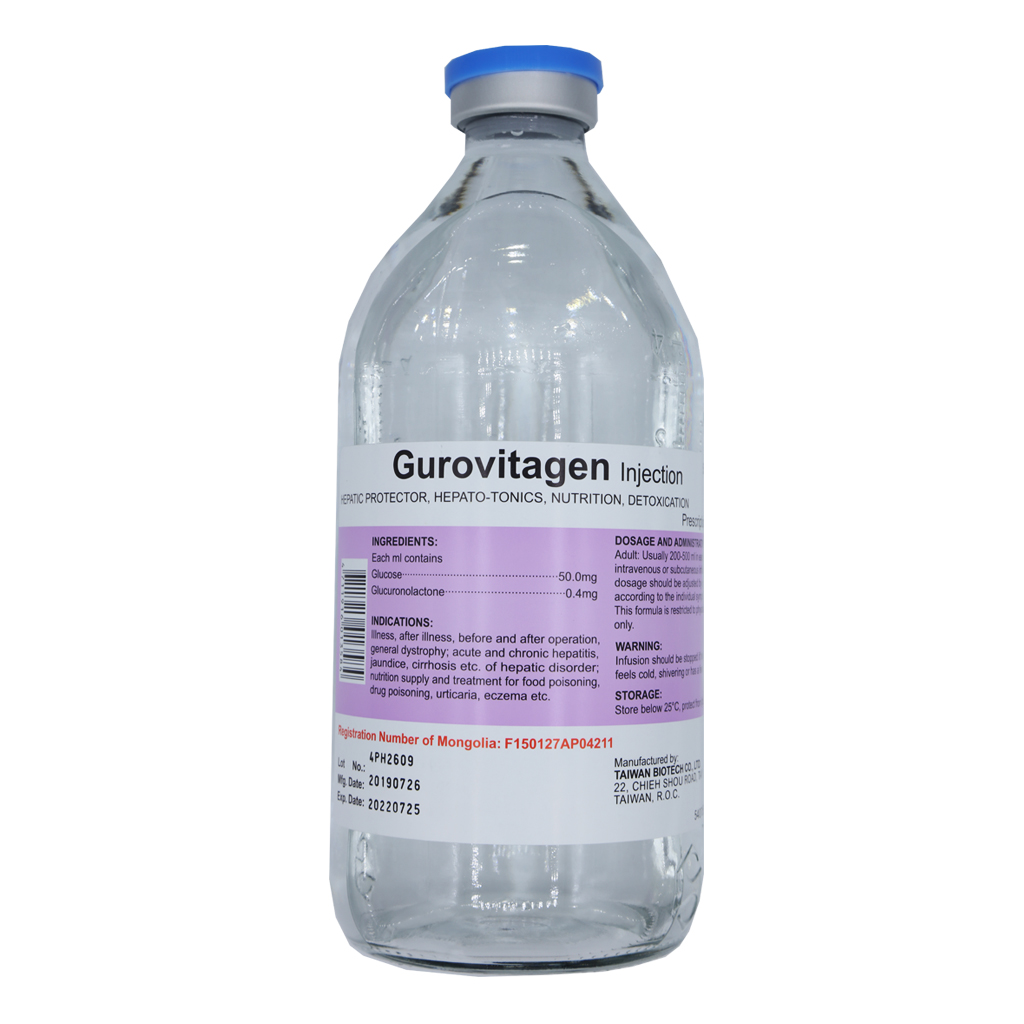 Гуровитаген 500мл/ТАIVAN BIOTECH CO.LTD/#