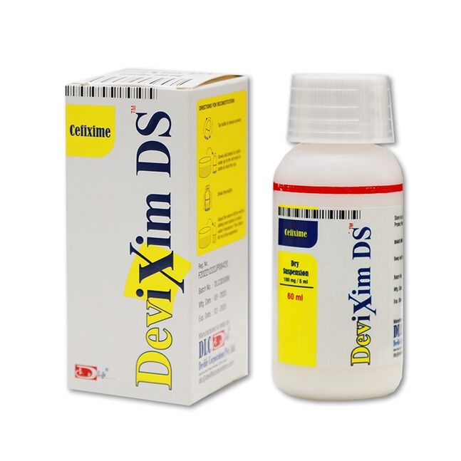 Девиксим ДС 100мг/5мл 60мл / Цефиксим /