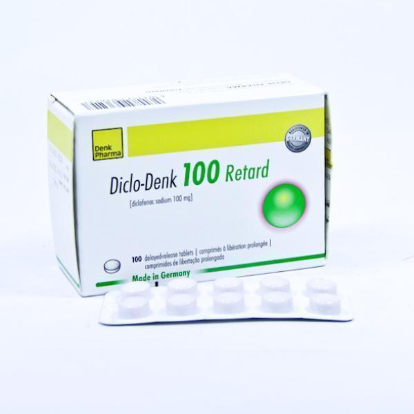 Дикло денк ретард 100мг №100#