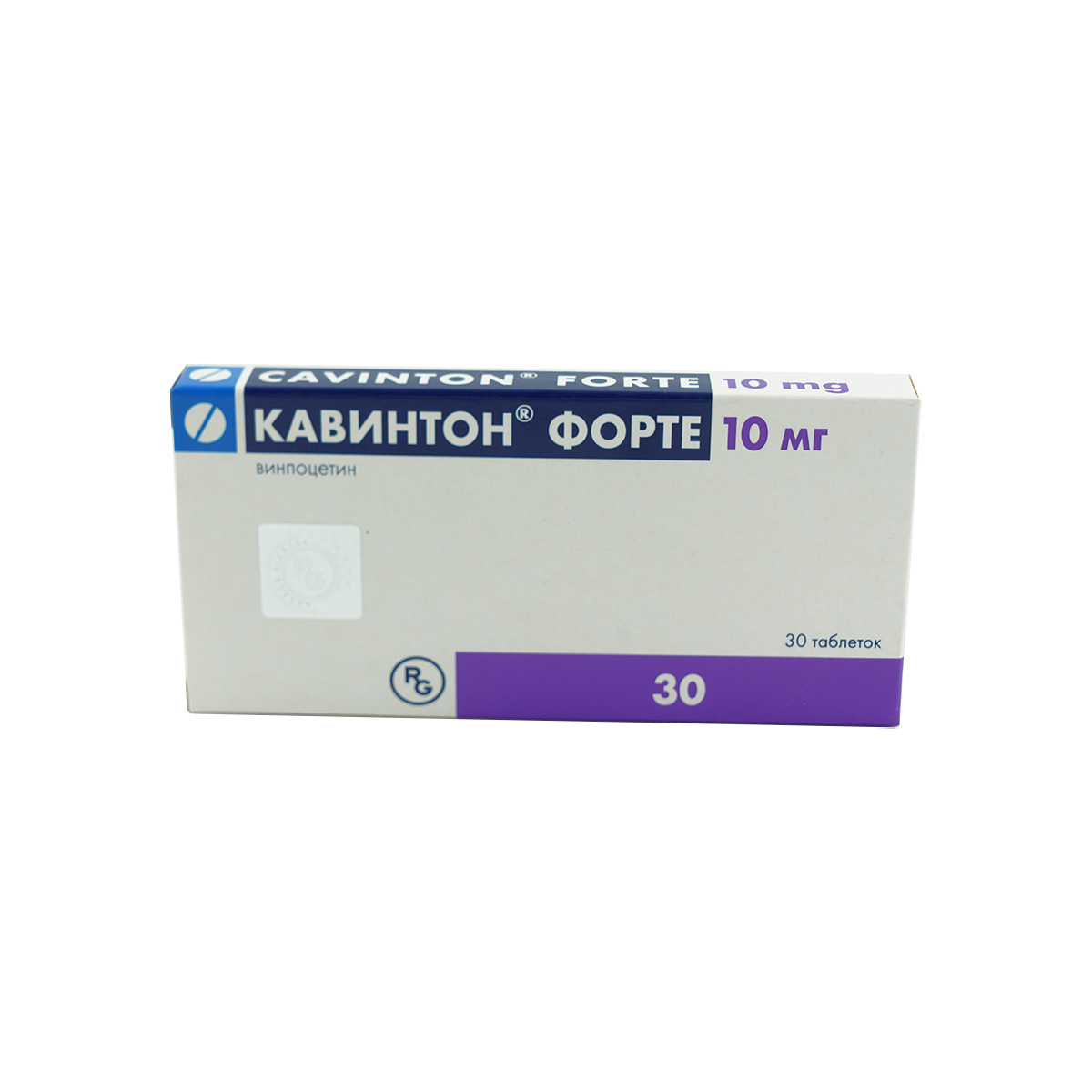 Кавинтон форте 10мг №30#