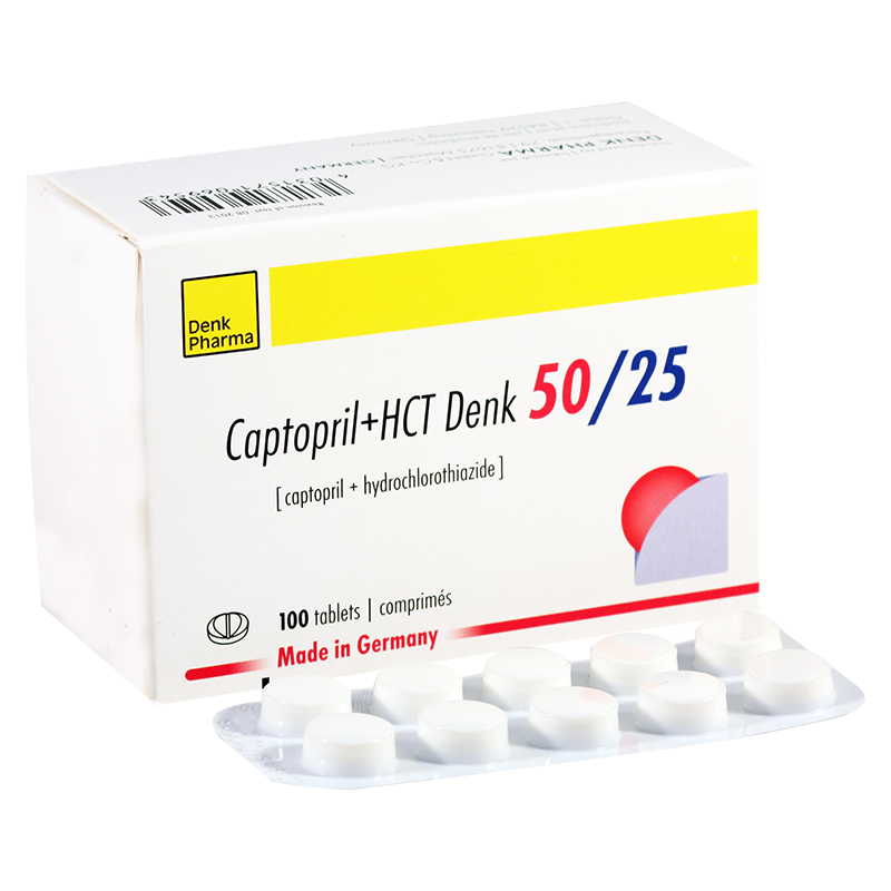 Каптоприл НСТ денк 50/25 №100#