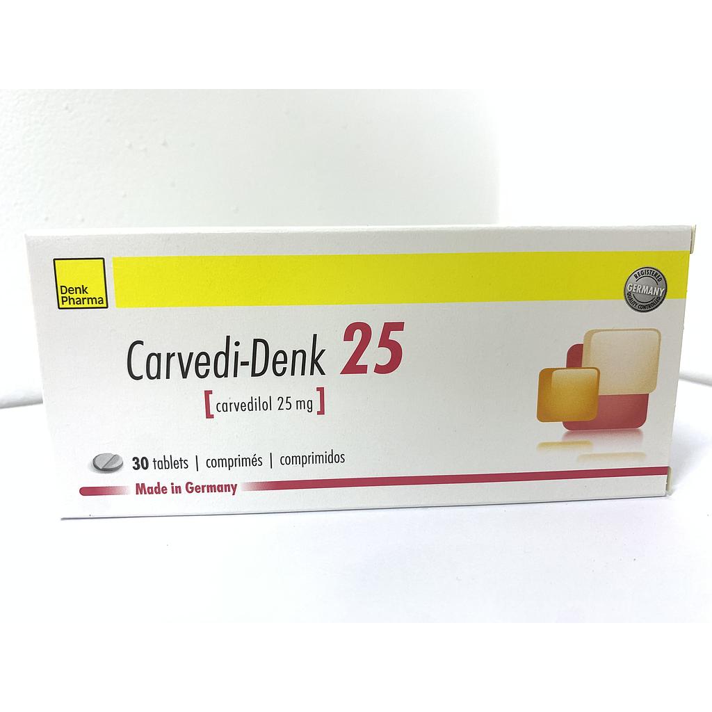 Карведи-Денк 25мг №30#