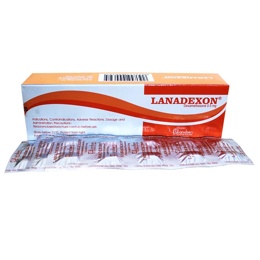 Ланадексон 0,5мг №100**