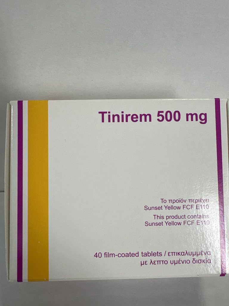 Тинирем 500мг №4