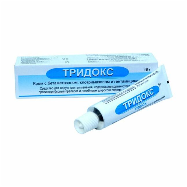 Тридокс крем 15гр/Oxford/** #Э