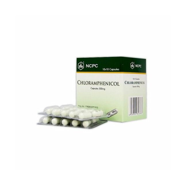 Хлорамфеникол 500мг №10 NCPC