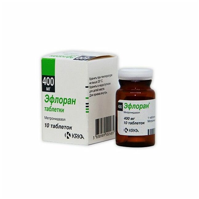 Эфлоран 400мг №10 KRKA#