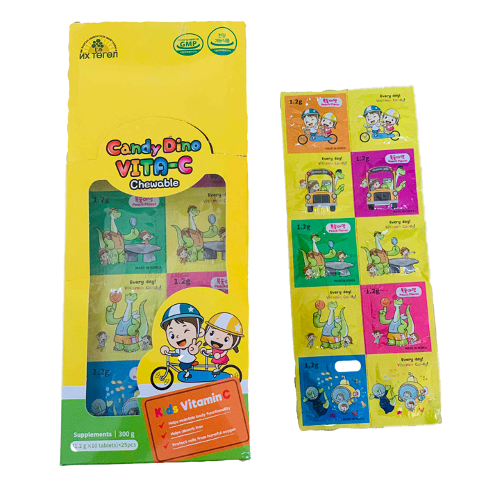 Дино Вита-С чихэр №10